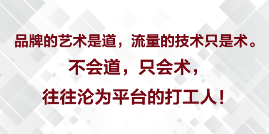 品牌+流量雙輪驅動，才是中小品牌躍遷的正確姿勢